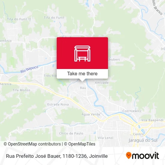 Rua Prefeito José Bauer, 1180-1236 map