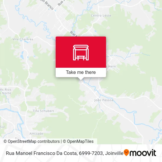 Rua Manoel Francisco Da Costa, 6999-7203 map