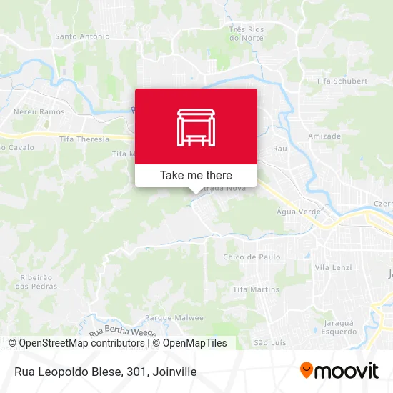 Rua Leopoldo Blese, 301 map