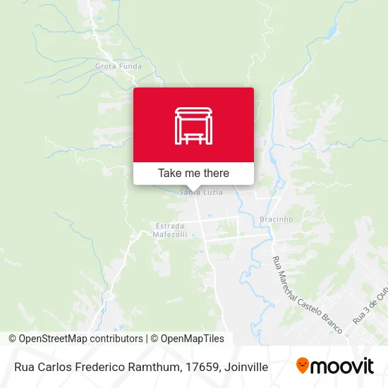 Rua Carlos Frederico Ramthum, 17659 map