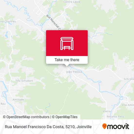 Rua Manoel Francisco Da Costa, 5210 map