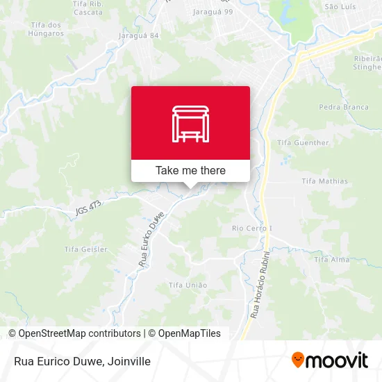 Rua Eurico Duwe map