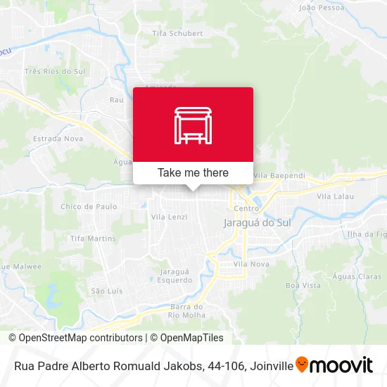 Rua Padre Alberto Romuald Jakobs, 44-106 map