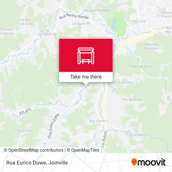 Rua Eurico Duwe map