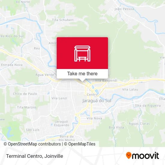 Terminal Centro map