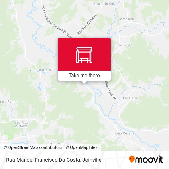 Rua Manoel Francisco Da Costa map