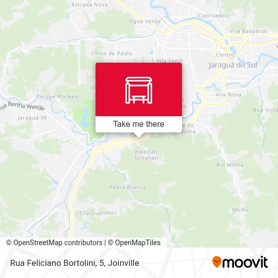 Rua Feliciano Bortolini, 5 map