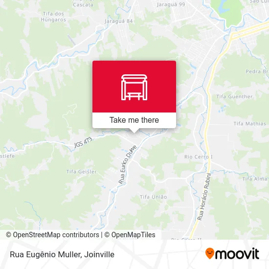 Rua Eugênio Muller map