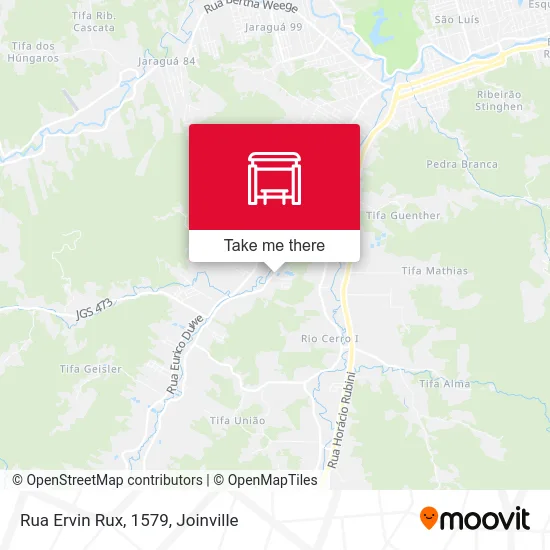 Rua Ervin Rux, 1579 map