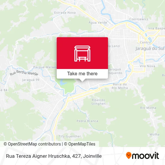 Rua Tereza Aigner Hruschka, 427 map