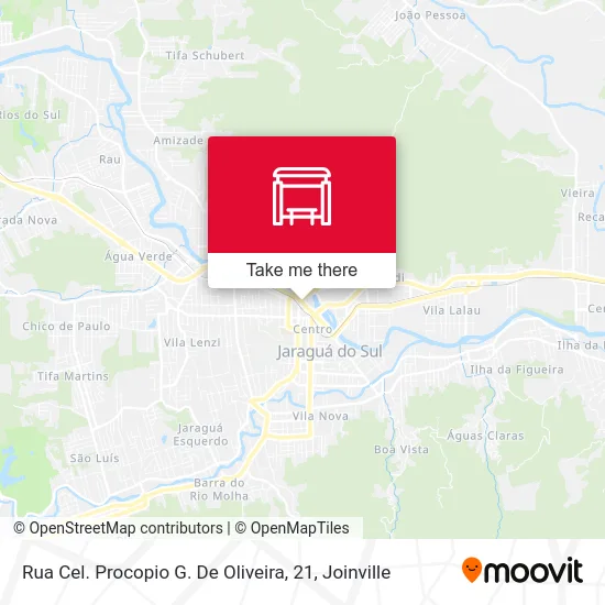 Rua Cel. Procopio G. De Oliveira, 21 map