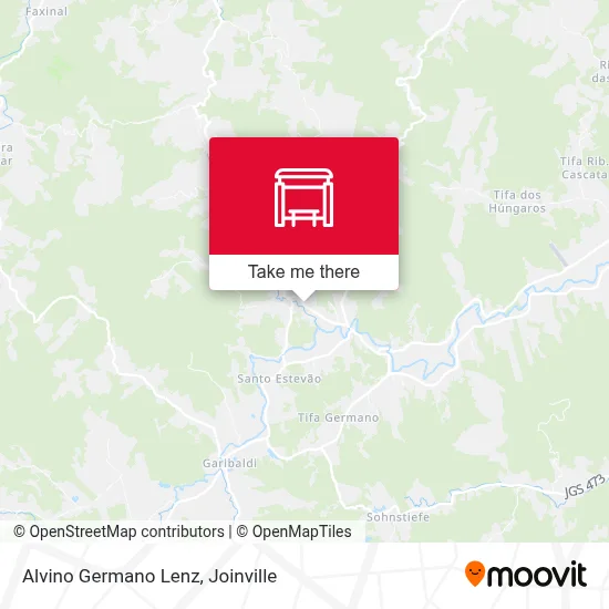 Alvino Germano Lenz map