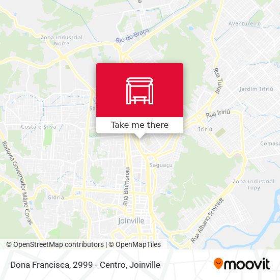 Dona Francisca, 2999 - Centro map
