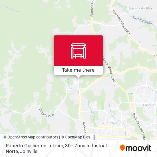 Roberto Guilherme Letzner, 30 - Zona Industrial Norte map