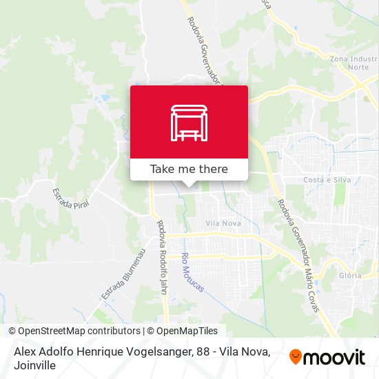 Alex Adolfo Henrique Vogelsanger, 88 - Vila Nova map