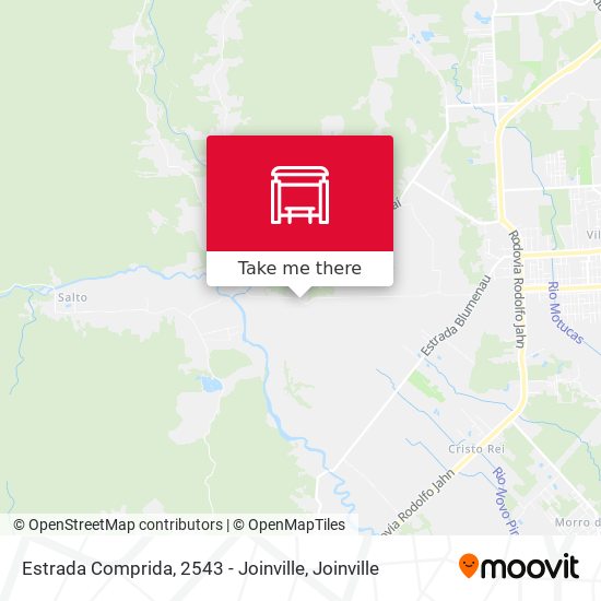 Estrada Comprida, 2543 - Joinville map