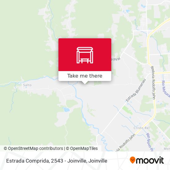 Estrada Comprida, 2543 - Joinville map