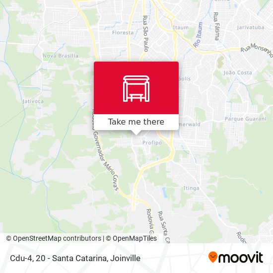 Cdu-4, 20 - Santa Catarina map