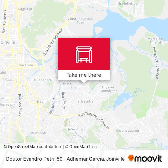Doutor Evandro Petri, 50 - Adhemar Garcia map