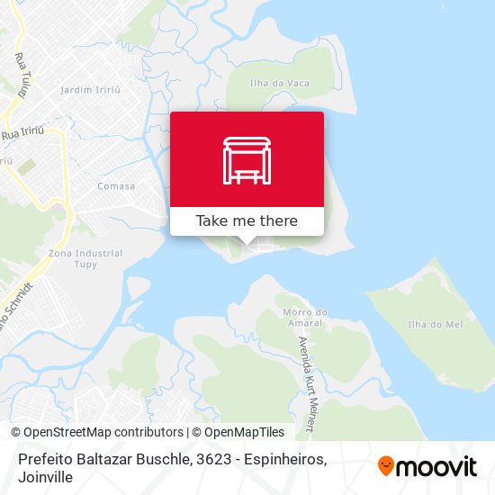 Prefeito Baltazar Buschle, 3623 - Espinheiros map