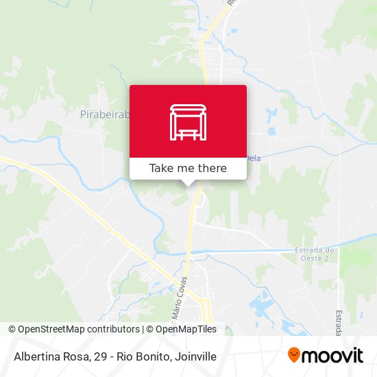 Albertina Rosa, 29 - Rio Bonito map