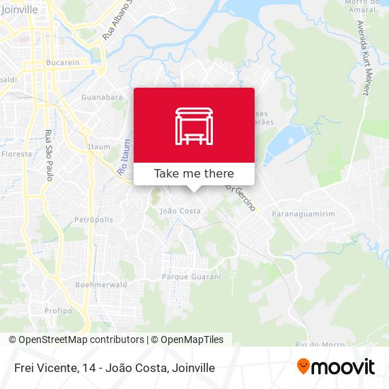 Frei Vicente, 14 - João Costa map