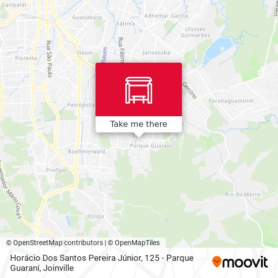Mapa Horácio Dos Santos Pereira Júnior, 125 - Parque Guaraní