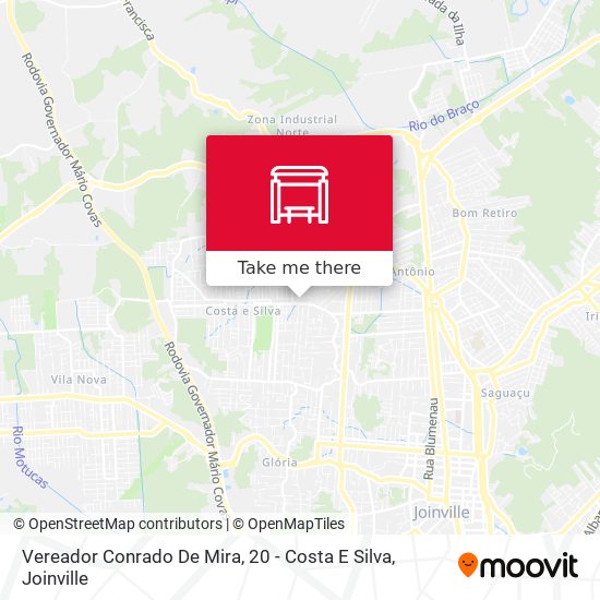 Mapa Vereador Conrado De Mira, 20 - Costa E Silva