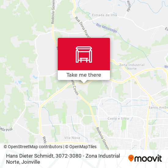 Hans Dieter Schmidt, 3072-3080 - Zona Industrial Norte map