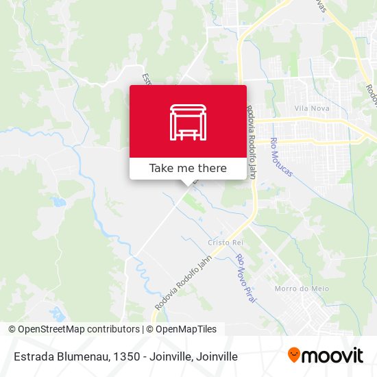 Estrada Blumenau, 1350 - Joinville map