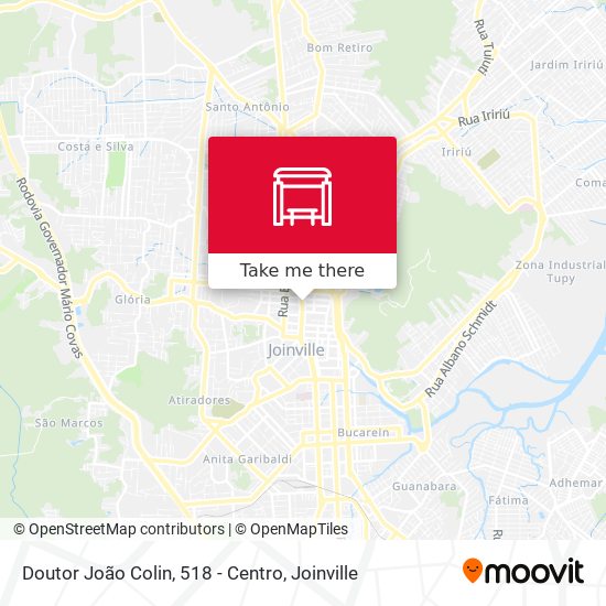 Doutor João Colin, 518 - Centro map