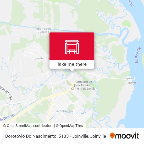 Dorotóvio Do Nascimento, 5103 - Joinville map