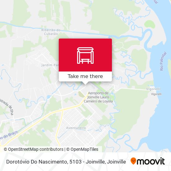 Dorotóvio Do Nascimento, 5103 - Joinville map