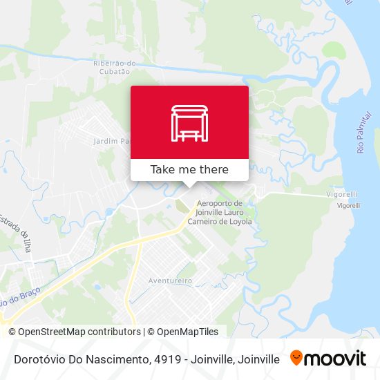 Mapa Dorotóvio Do Nascimento, 4919 - Joinville