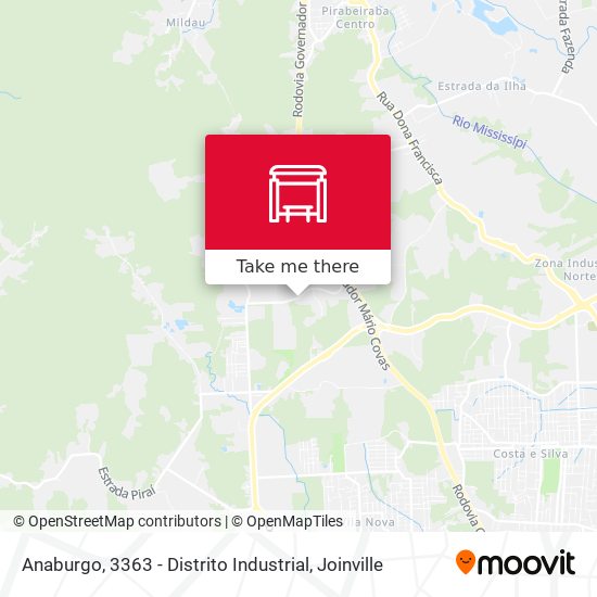 Anaburgo, 3363 - Distrito Industrial map