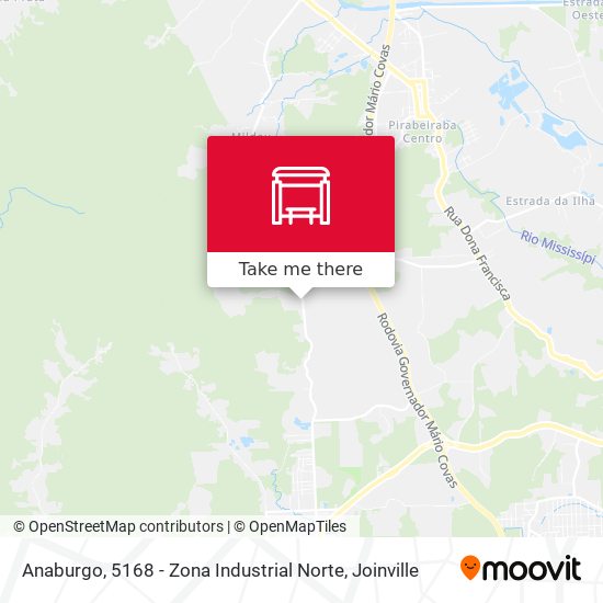 Anaburgo, 5168 - Zona Industrial Norte map