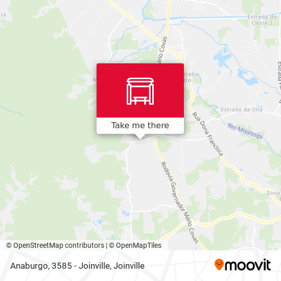 Anaburgo, 3585 - Joinville map
