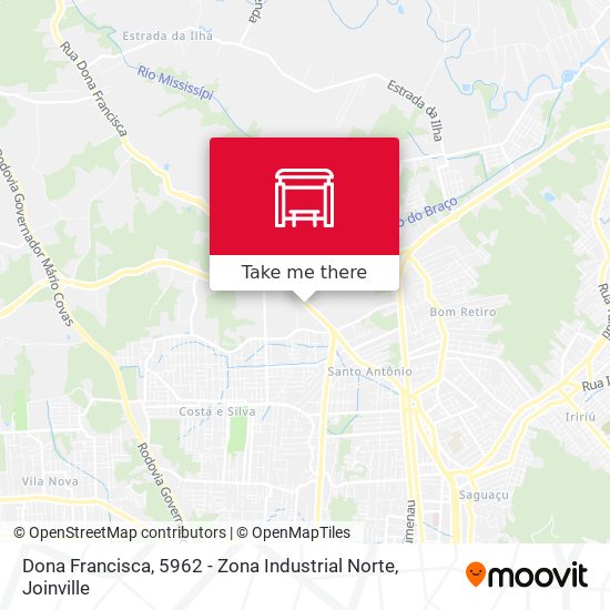 Dona Francisca, 5962 - Zona Industrial Norte map