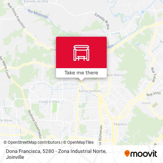 Dona Francisca, 5280 - Zona Industrial Norte map