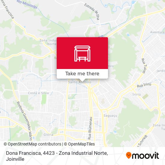 Dona Francisca, 4423 - Zona Industrial Norte map