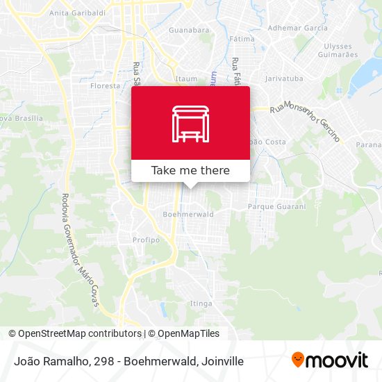 João Ramalho, 298 - Boehmerwald map