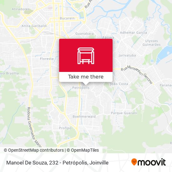 Manoel De Souza, 232 - Petrópolis map