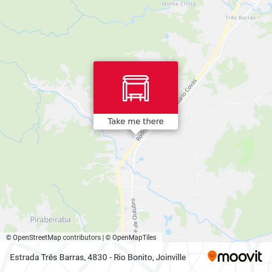 Estrada Três Barras, 4830 - Rio Bonito map
