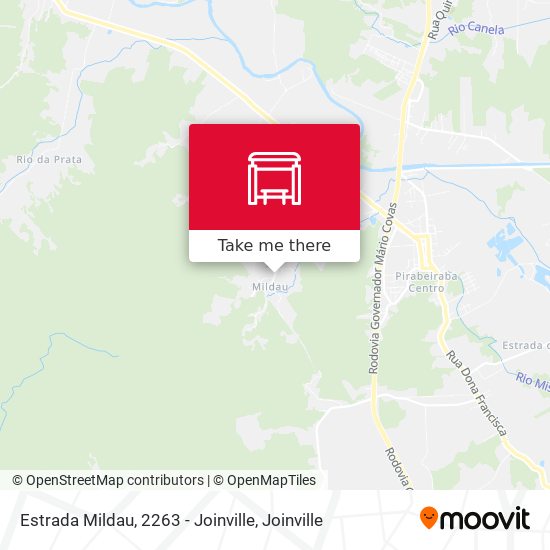 Estrada Mildau, 2263 - Joinville map