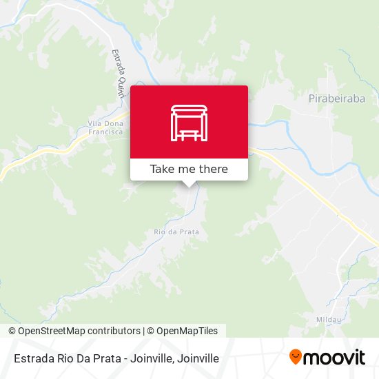 Estrada Rio Da Prata - Joinville map