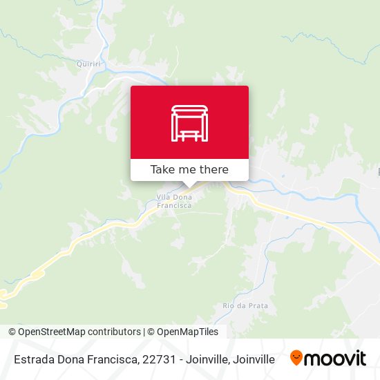 Estrada Dona Francisca, 22731 - Joinville map