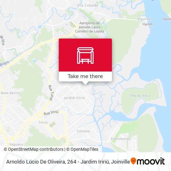 Arnoldo Lúcio De Oliveira, 264 - Jardim Iririú map