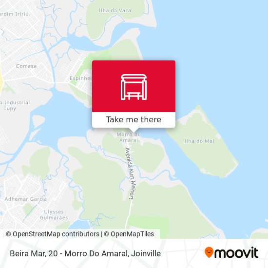 Beira Mar, 20 - Morro Do Amaral map