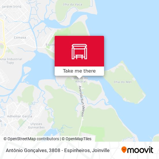 Antônio Gonçalves, 3808 - Espinheiros map