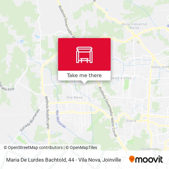 Maria De Lurdes Bachtold, 44 - Vila Nova map